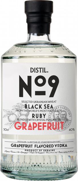 Горілка Distil №9 Grapefruit 40% 0.5 л